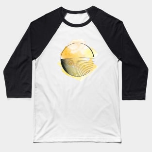 Geometric Desert Baseball T-Shirt